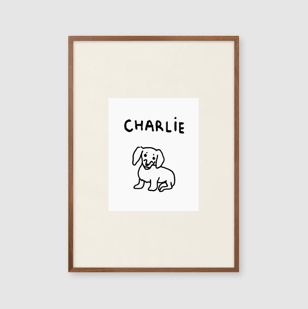 Custom Bad Dog Portrait ~ Digital