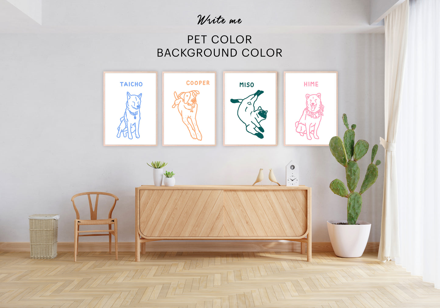 Custom Bad Pet Portrait ~ Digital Download