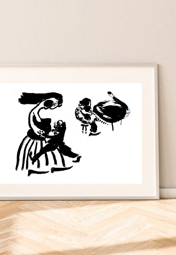 Valentine Day Print, Digital Download, Love Print, First Dance Print, Valentines Digital Card, Gift for Her, Art Lover Gifts