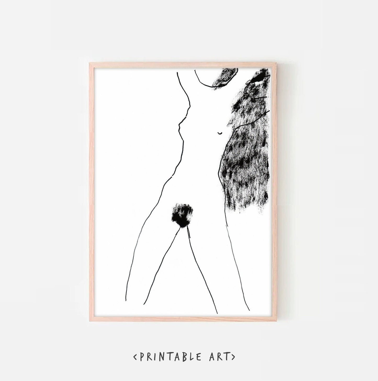 Nude Woman Print, Fine Art Nude, Artistic Nude, Digital Download, Nude Ladies Art, Female Nude Print, Nude Girl Print, Sexy Nude Printable