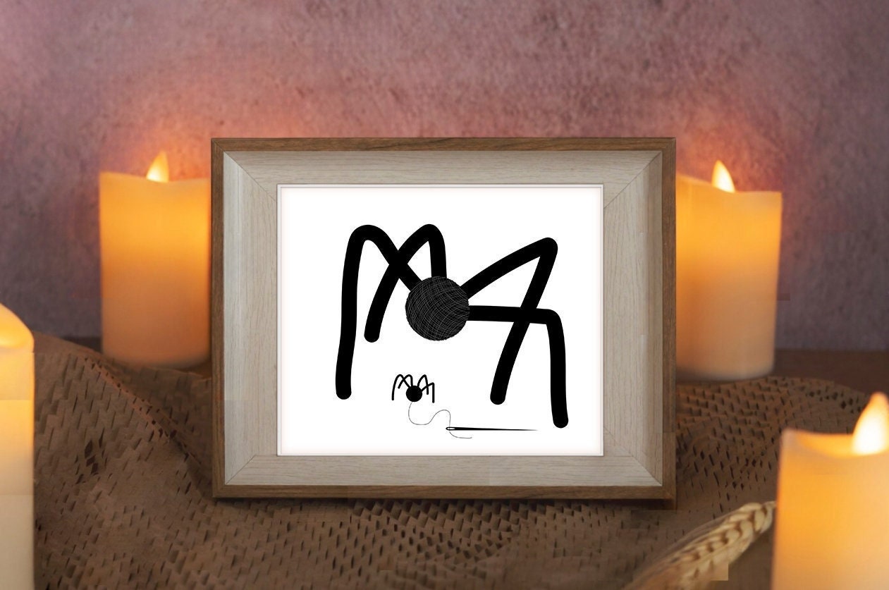Tarantula Spider Halloween Printable, Whimsical Halloween Print, Halloween Decor, Spider Poster, Spider Art Print, Spider Illustration
