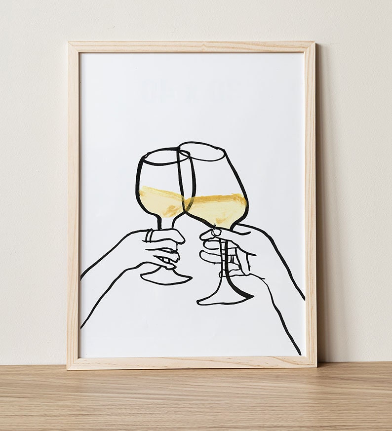 cheers print, digital download, bar cart decor, cheers sign