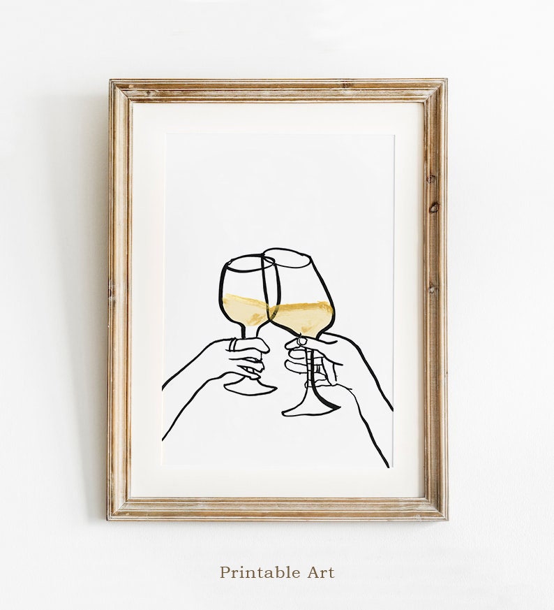 cheers print, digital download, bar cart decor, cheers sign