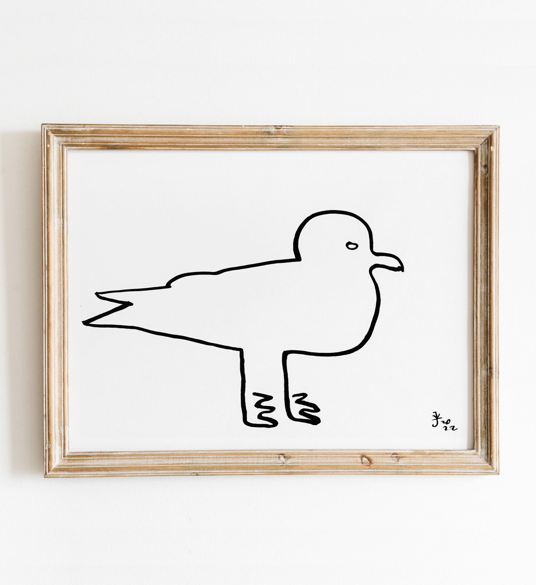 Minimalist Seagull Print, Instant Download, Svg Seagull, Png Seagull, Line Art Coastal Decor, Seagull Baby Shower Decor, Cut File Nautical