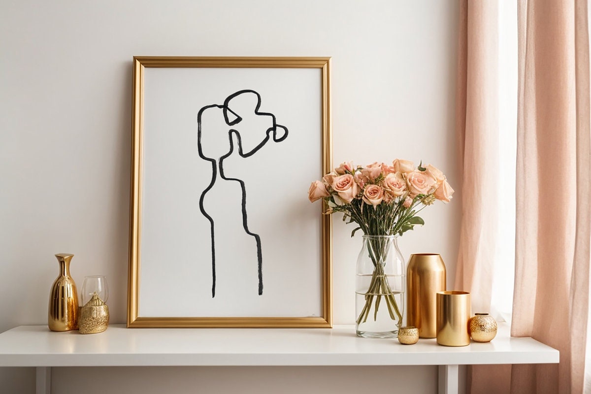Romantic Gift for Husband, Minimalist Poster, Wedding Print, Valentines Day Gift, Gift for Her, Love Decor, Digital Download