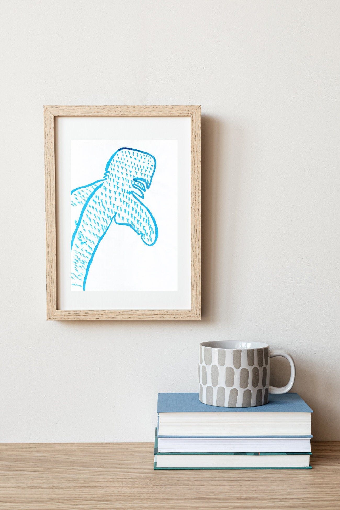 Whale Shark Art Print ~ Nautical Decor ~ Digital Download ~ Animal Wall Art ~ Ocean Whale ~ Marine Life Art