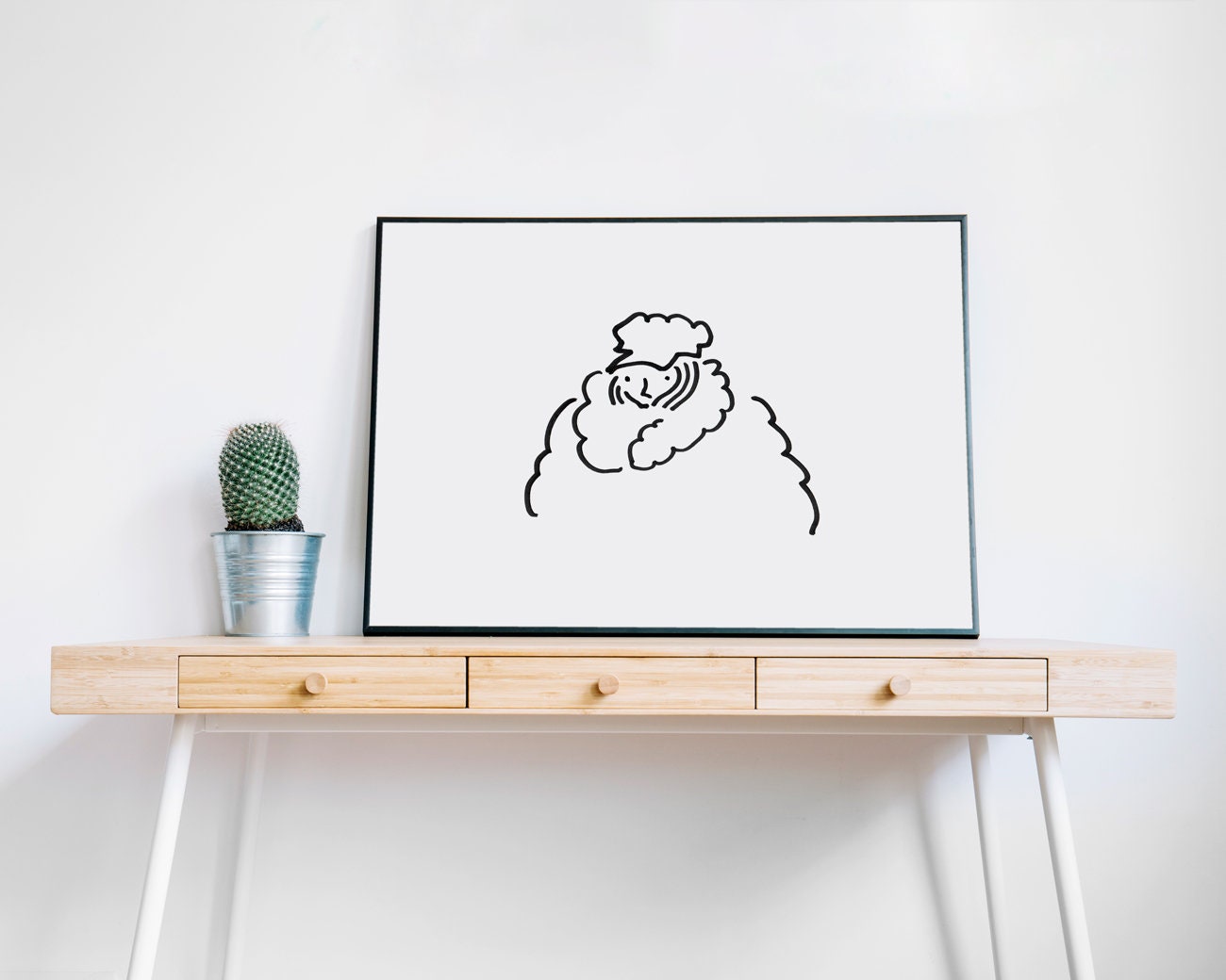 Minimalist Girl Room Decor, Digital Download, Winter Print, Girl in a Jacket Printable, Fashion Woman Art, Modern Wall Art
