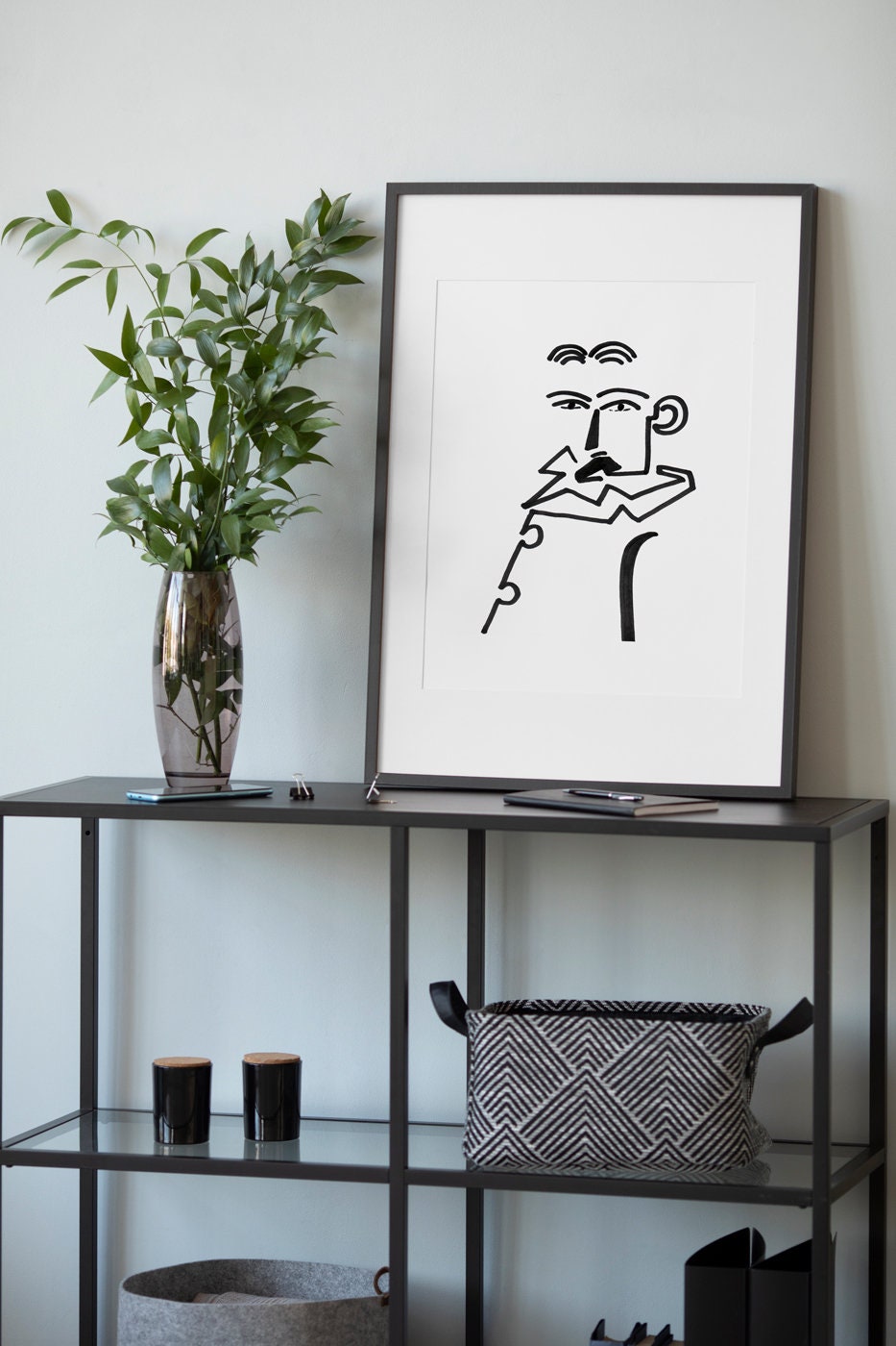 Nikola Tesla Print, Instant Download, Electrical Engineer Printable, Futurist and Inventor, Scientist Decor, Engineer Student Gift