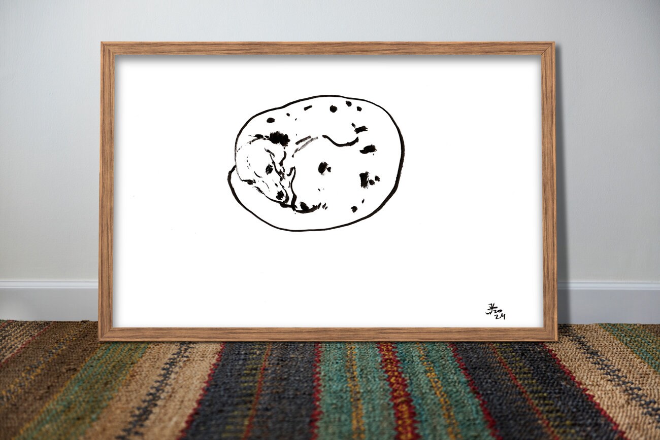 Dalmatians Print, Living Room Decor, Dog Lover Gifts, Dalmatian Digital Download, Minimalist Wall Art, Animal Decor, Dalmatians Nursery