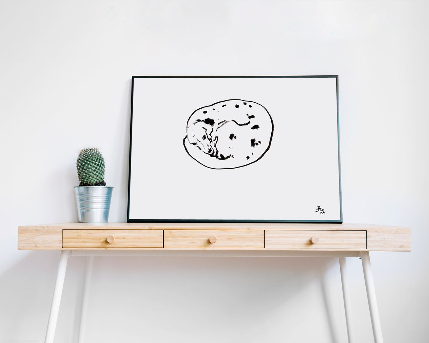 Dalmatians Print, Living Room Decor, Dog Lover Gifts, Dalmatian Digital Download, Minimalist Wall Art, Animal Decor, Dalmatians Nursery