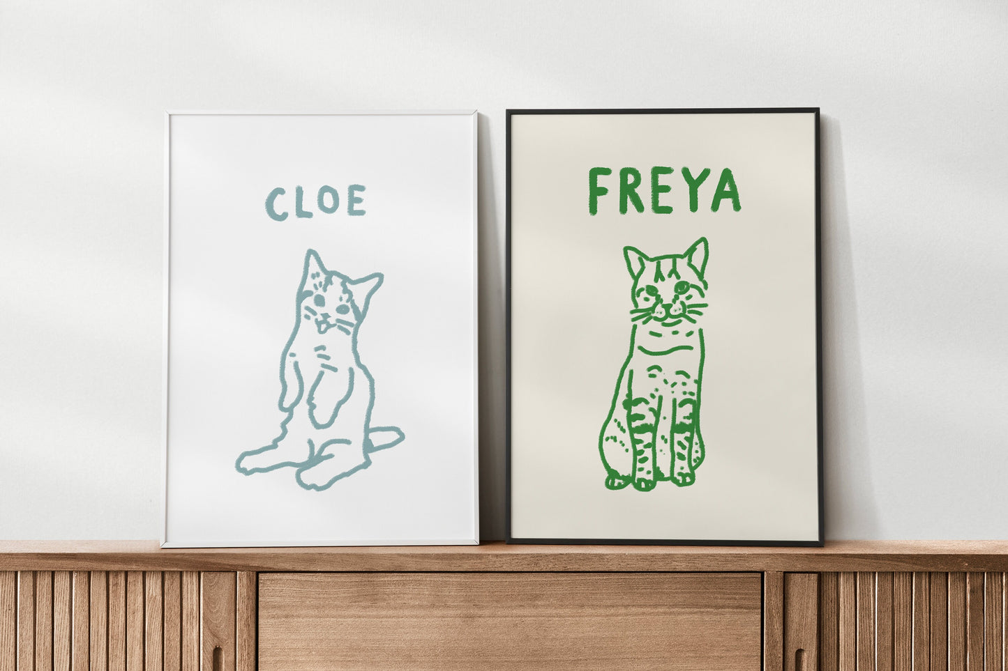 Custom Bad Cat Portrait ~ Digital Download