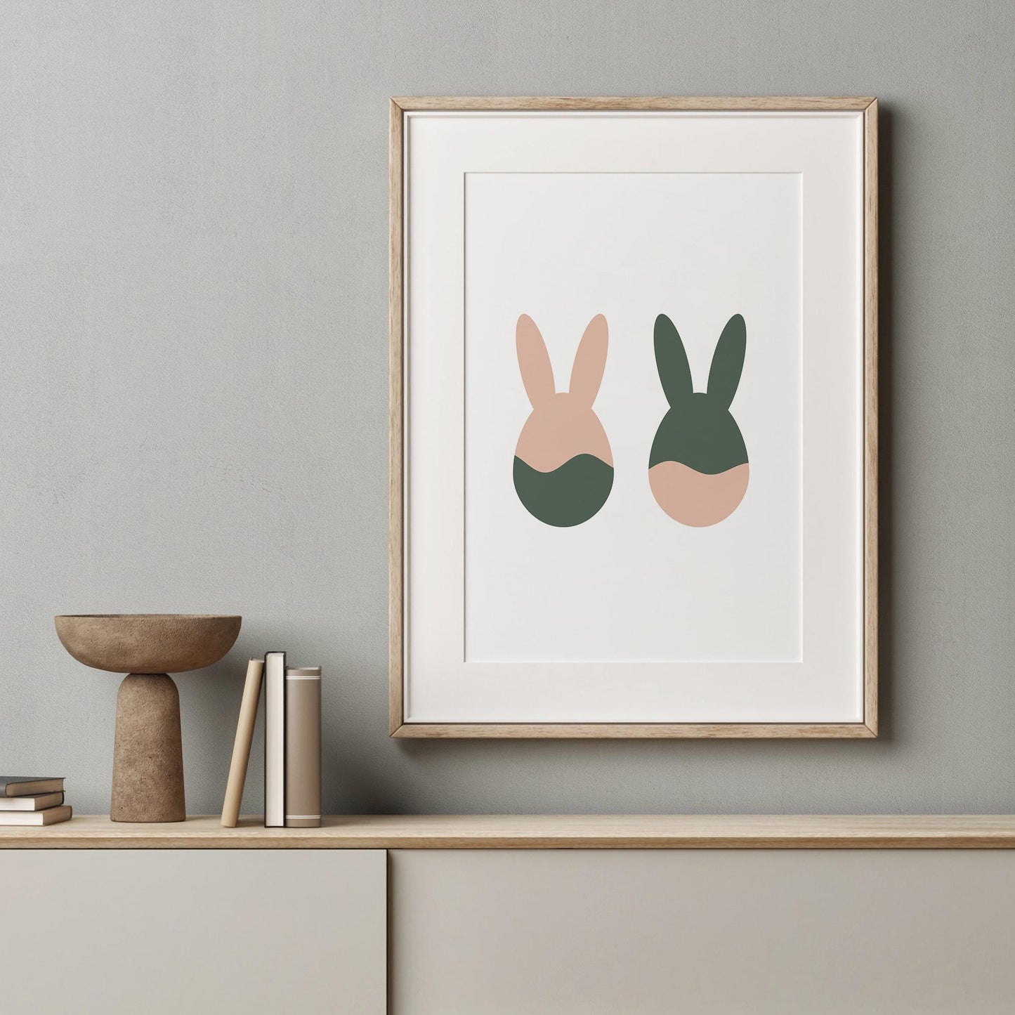 Easter Bunny Ears Digital Print | Cute Rabbit Ears Decor | Funny Kids Print ~ Perfect for Easter Parties | Easter Wedding Decor