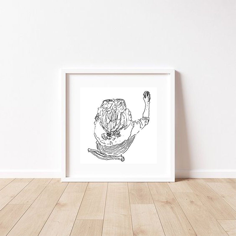 Line Art Digital Printable ~Sketch Art ~Download Wall Print ~ Minimalist Home Decor Gift for Her Sketch Gallery Sketch black and white