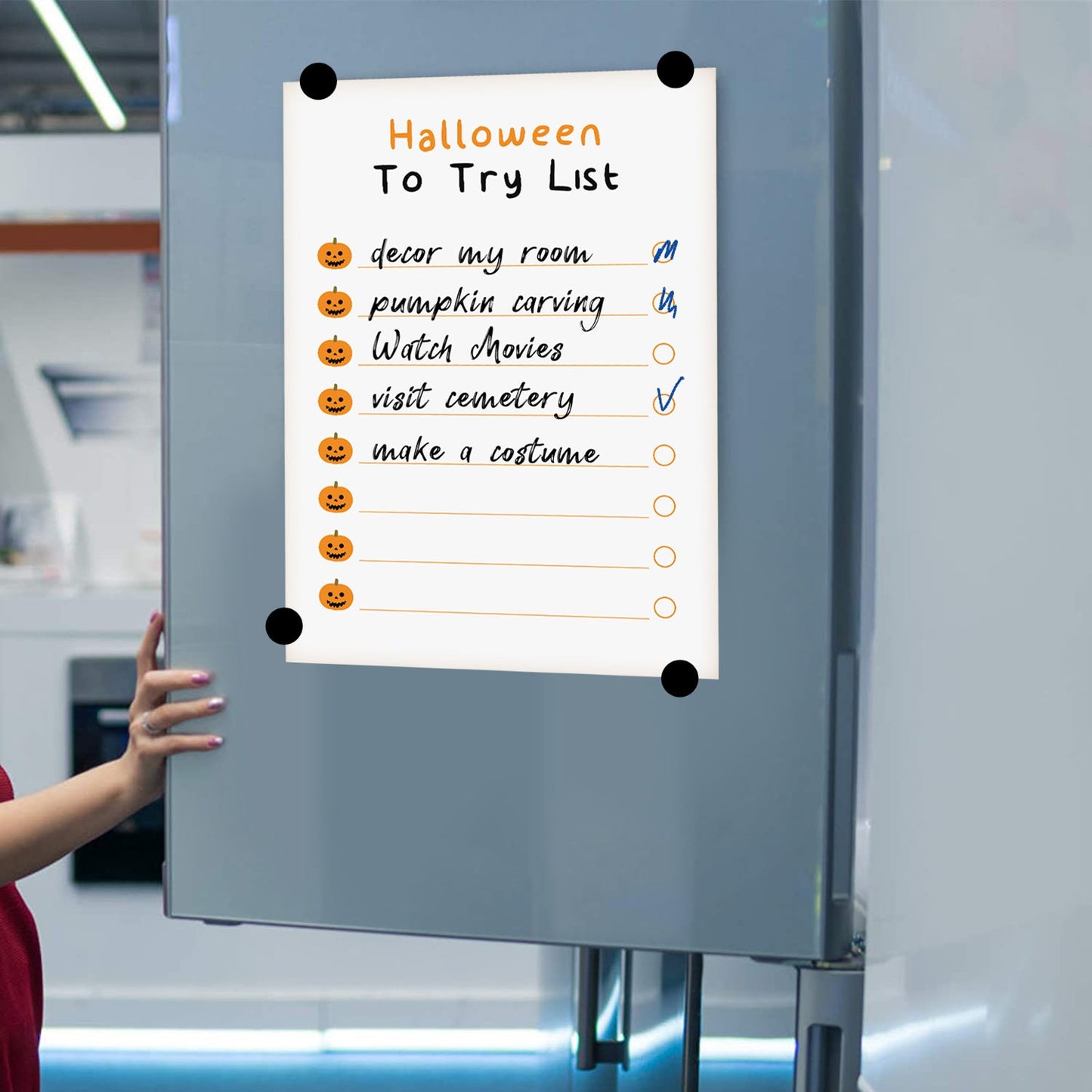 Halloween Printable To Do List Planner Bucket List ~ Instant Download ~ Goodnotes Template  ~ Simple