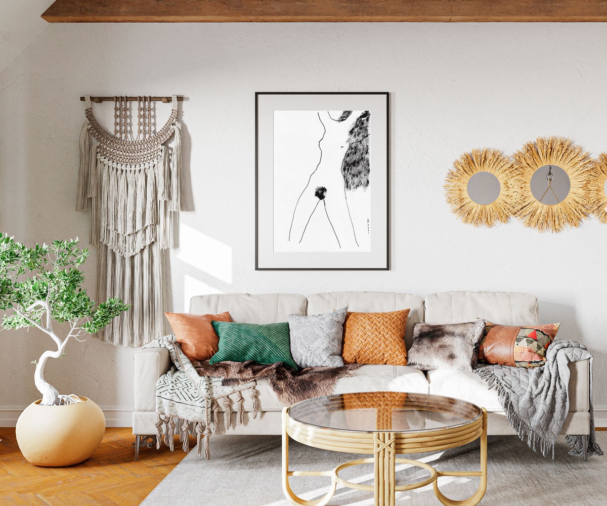 Nude Woman Print, Fine Art Nude, Artistic Nude, Digital Download, Nude Ladies Art, Female Nude Print, Nude Girl Print, Sexy Nude Printable