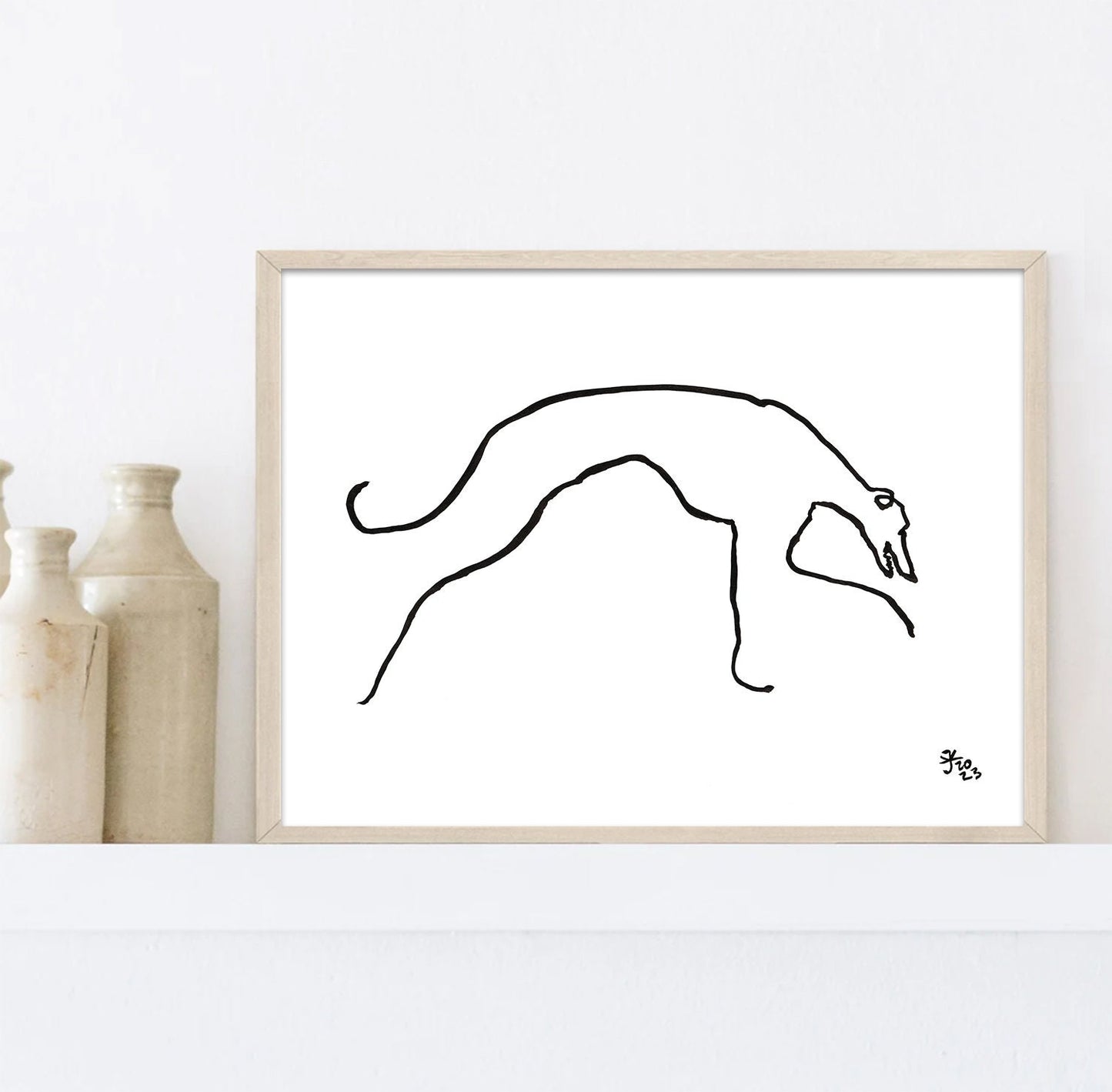 Greyhound Adoption, Digital Download Print, Minimalist Greyhound, Greyhound Drawing, Greyhound Rescue, Whippet Line Art, Whippet Gifts
