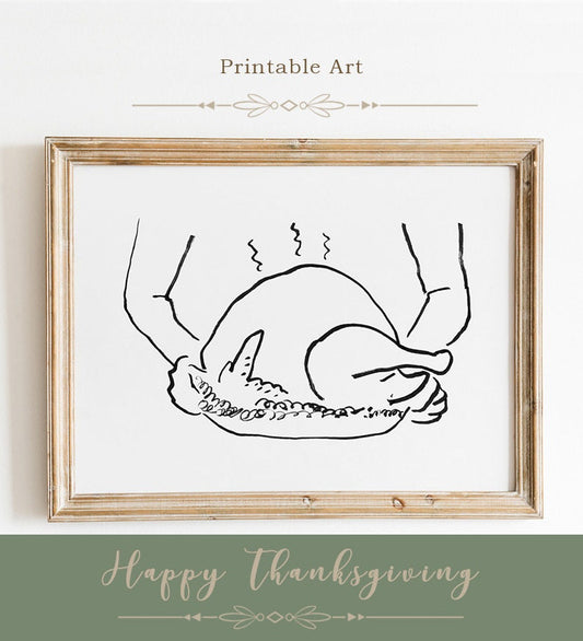 Turkey card, Thanksgiving Decor, Turkey decorations, Thanksgiving Print, Digital Download, Printable Turkey, Thanksgiving Dinner, Thank you