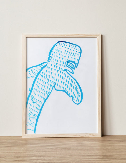 Whale Shark Art Print ~ Nautical Decor ~ Digital Download ~ Animal Wall Art ~ Ocean Whale ~ Marine Life Art